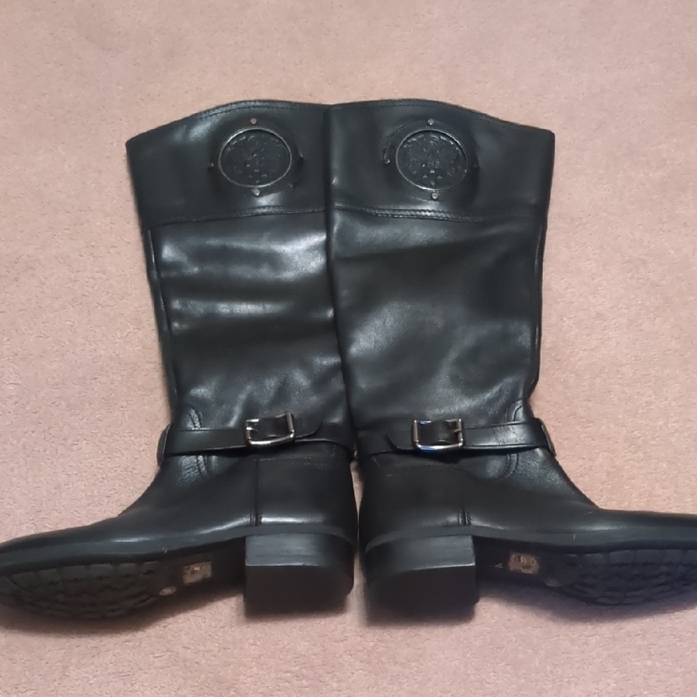 Vince Camuto Black Heeled Boots